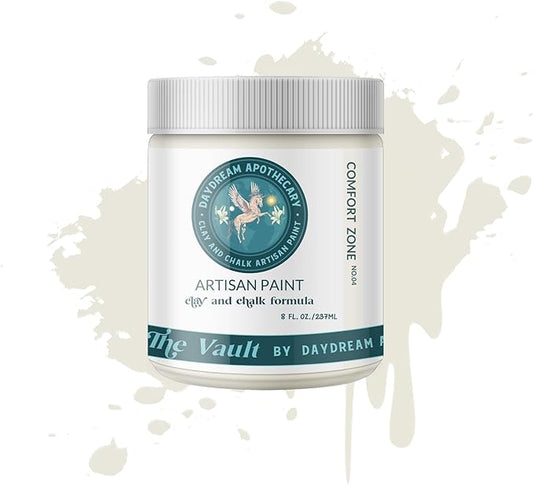 Daydream Apothecary Premium Chalk Style Paint for Furniture, Home Décor, Wood, DIY Interior Projects, Quick Dry, No Prep or Prime Needed, Matte Beige - 8oz