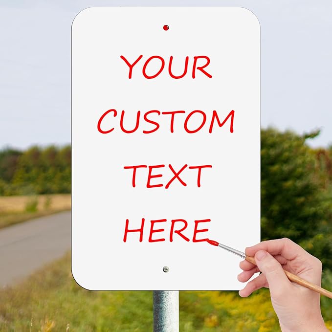 Blank Aluminum Signs 10-Pack, 18 x 12 Inches Sublimation Metal Sign Blank, Write-On Sign for Vinyl DTF Screenprint or Flatbed Printed Graphics, Rust Free Weather Resistant, Waterproof, Durable Ink, Easy to Mount Indoor or Outdoor Use