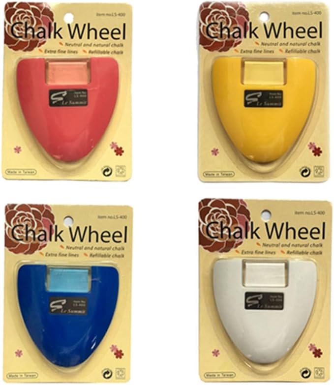 YEQIN Chalk Wheel Fabric Marker Tailor's Chalk DIY Sewing Parts (Blue)