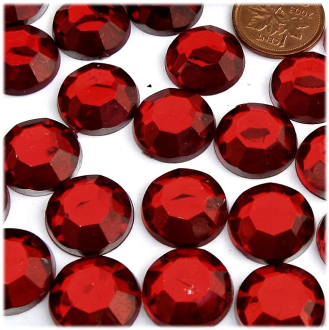 The Crafts Outlet 72pc Rhinestones Round 20mm - Multi Assortment