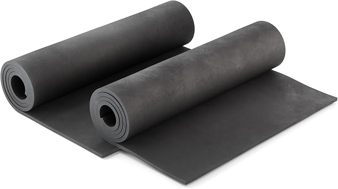 2-Pack EVA Foam Cosplay Bundle - 2 Pack: 1mm Thick (Black) 14" x 39" Sheet - Premium Foam Sheets - Ultra High Density Craft Foam 85 kg/m3 - by The Foamory