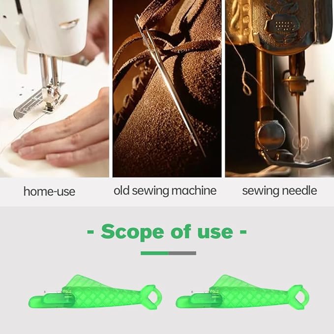 Automatic Sewing Needle Threader, Fish Type Sewing Machine Needle Threader, Simple Hand Sewing Needle Sewing Tool Set for Sewing Supplies (50 pcs)