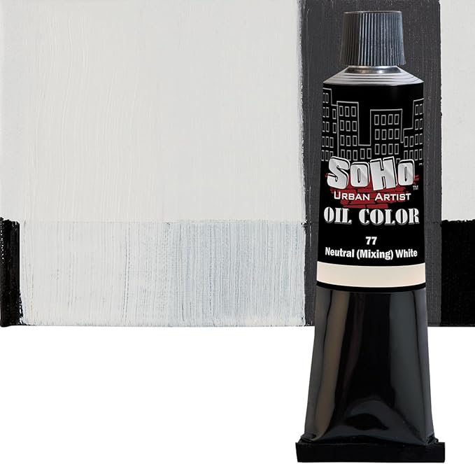 Soho Urban Artist Oil Paint - Payne' Grey, 170 ml Tube - Best Valued Oil Colors for Painting, Excellent Pigment Load