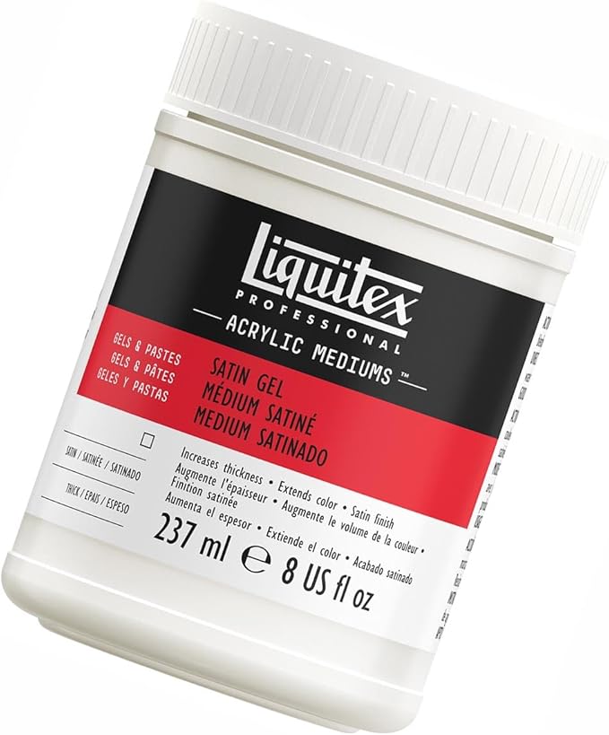 Liquitex Professional Satin Gel Medium, 237ml (8-oz)
