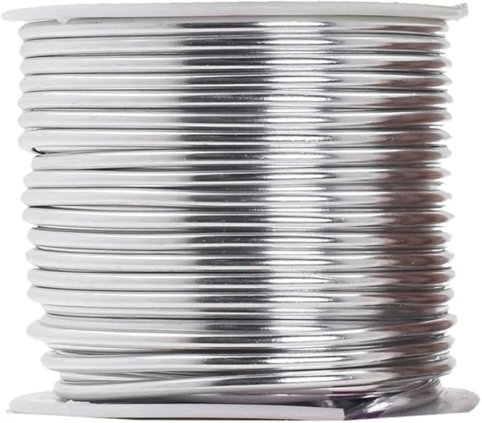Mandala Crafts 12 Gauge Anodized Aluminum Craft Wire for Jewelry Making - 240 FT Colored Flexible Neutral Combo Wire - Bendable for Bonsai Armature Crafting Sculpting