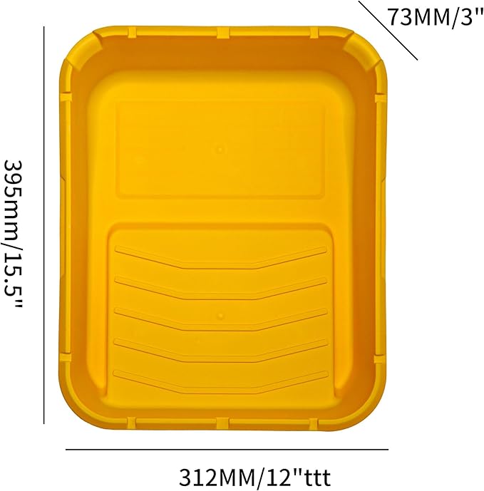 Voomey Paint Tray Liner,Plastic Paint Tray 9 inch,Paint pan, 11pack,for Painters, Home Wall Painting and DIY Projects