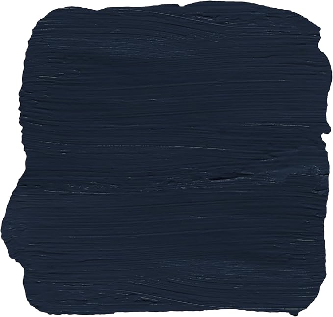 AMY HOWARD AT HOME Chalk-Based One Step Paint for Furniture, Cabinetry, Decor, Finish, and More | No Stripping, Sanding, or Priming | Dark Base | 16 Ounce | Midnight Dreams