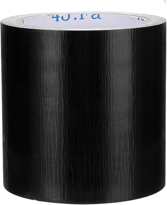 4 Inch Black Book Binding Tape 540 Inch Book Spine Tape Cloth Book Repairing Tape Library Supplies Book Adhesive Tape Thick Book Tape for Covering Hardback Broke Used Book Stitched Office Arts（200u）