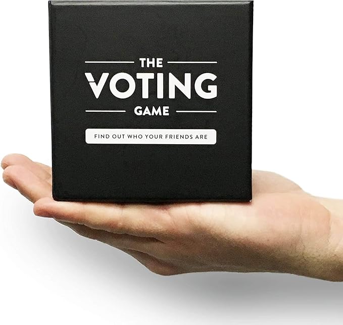 The Voting Game - The Hilarious Adult Party Card Game About Finding Out Who Your Friends are - Perfect for College Students, Fun Parties and Board Games Night with Your Friends