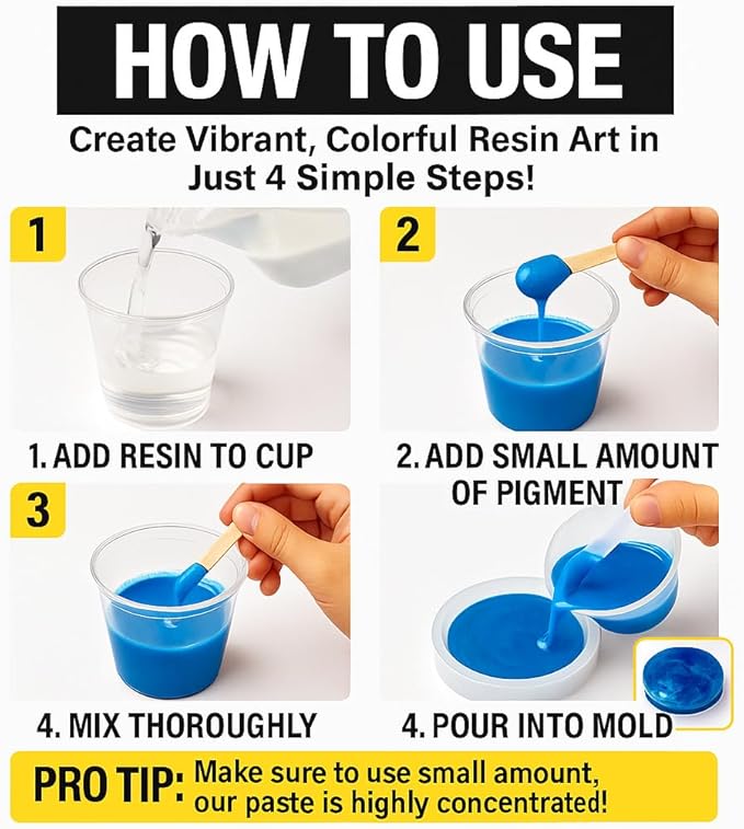 Royal Amethys Purple Epoxy Resin Pigment Paste XL (191g/6.7oz) – Opaque Epoxy Dye & High Concentration Coloring Paste, Mica Powder Alternative for Resin Art, Jewelry, Tumblers, River Tables & Crafts