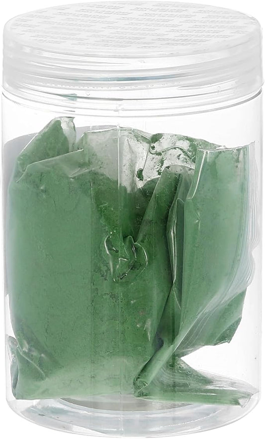 HARFINGTON Iron Oxide Powder Concrete Pigment 300 Mesh 3.5oz (100g) Iron Oxide Grout Pigment for Pastel Tile Paint Concrete Cement, Apple Green