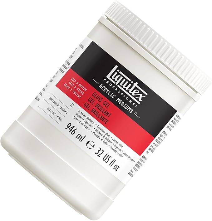 Liquitex Professional Gloss Gel Medium, 946ml (32-oz)