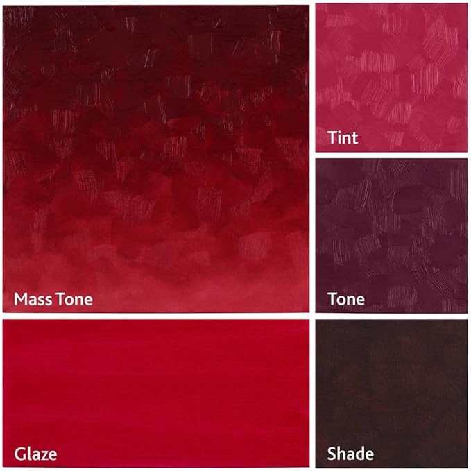 Tusc & Pine Artist Oil Paint - Alizarin Crimson Pastiche, 150 ml, Non-Yellowing, Rich & Creamy Consistency, Max Pigment Load, Small Batch Milled Oil Paints Made in the USA for Professional Artists