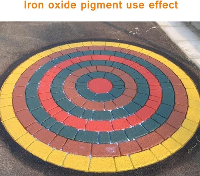 GOODTAKE 5 Pounds Bulk Concrete Pigment, Black Iron Oxide Pigment Powder, Concrete Cement Dye Color Powder for Pastel Tile Paint Cement Mortar Grout (Black, 5 Pounds)