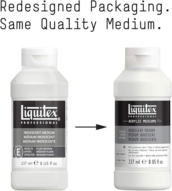 Liquitex Professional Effects Medium, 237ml (8-oz), Iridescent Medium