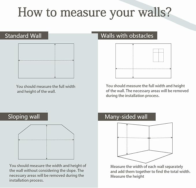AFZEVEB-3D Geometric Wall Mural Gray and Gold Wallpaper for Bedroom 136"x96"(Not Peel and Stick)