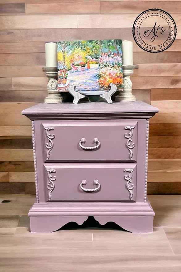 Dixie Belle Paint Company Chalk Finish Furniture Paint - Secret Path (4oz) - Matte Dusty Lilac Chic Chalk Mineral DIY Furniture Paint