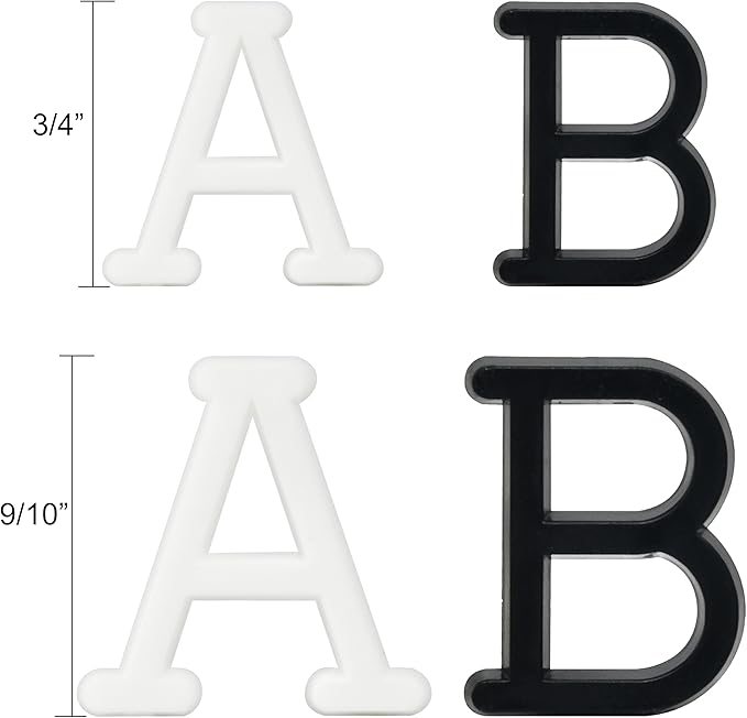 Pre-Cut Letters for Felt Letter Board, 736 Pieces Including Characters, Numbers, Symbols, Daily Words Cursive Letters with Sorting Tray for Changeable Plastic Message Boards (Black)