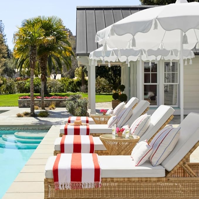 FoamRush 6" x 24" x 24" Water-Resistant Dry Fast Outdoor Upholstery Foam Sheet for Outdoor & Marine Furniture (Chair Cushion Foam for Patio Furniture, Boat Seat Cushion Replacement)