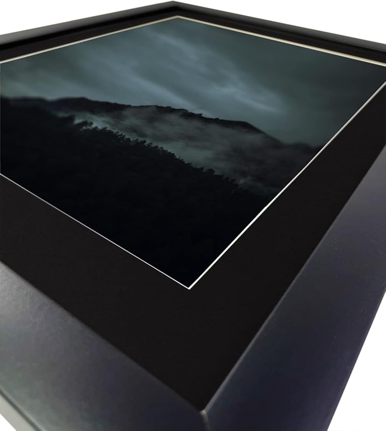 Craig Frames B221 Pre-Cut Mat Board for 12x12 Print, 24x24, Smooth Black