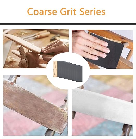 30Pcs 9 x 3.6 Inchs 2000 Grit Wet and Dry Handmade Universal Sanding Sheets, Suitable for Woodworking Furniture/Automobiles/Metal/Lacquer Polishing Sandpaper