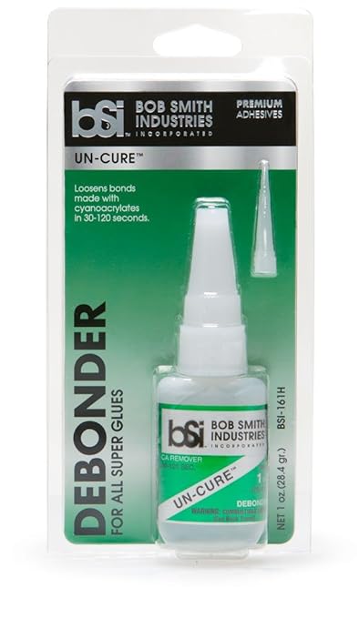 Bob Smith Industries BSI-161H UN-CURE Super Glue Debonder, 1 oz.,Clear