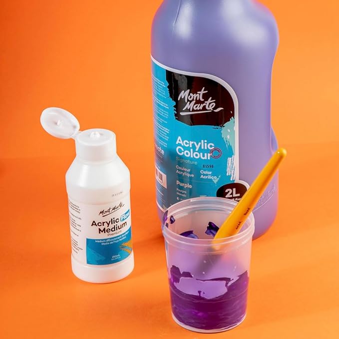 Mont Marte Premium Acrylic Flow Medium 8.45oz (250ml)