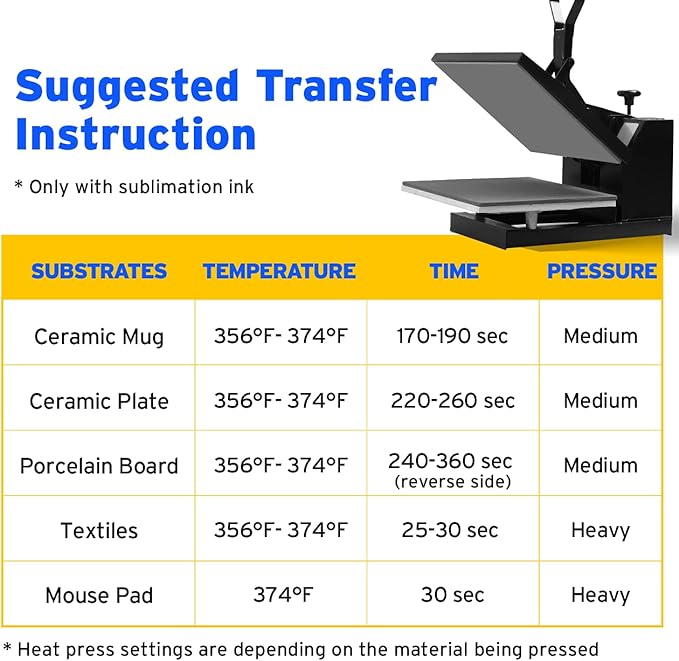 Printers Jack Sublimation Paper 8.5x14 inches, 100 Sheets 120gsm for Any Epson Sawgrass Inkjet Printer with Sublimation Ink, Heat Transfer Sublimation Paper for T-shirt, Mugs, Light Fabric