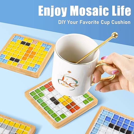 Mosaic Crystal Grout – Ultimate Grouting Solution & DIY Craft Essential for Mosaic Tile Projects, Handmade Art, & Home Decor (17.6oz)