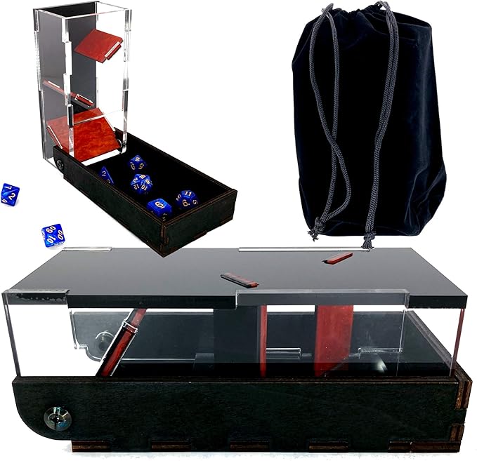 C4Labs Colour Lux Drawbridge Dice Tower - Symphony Red