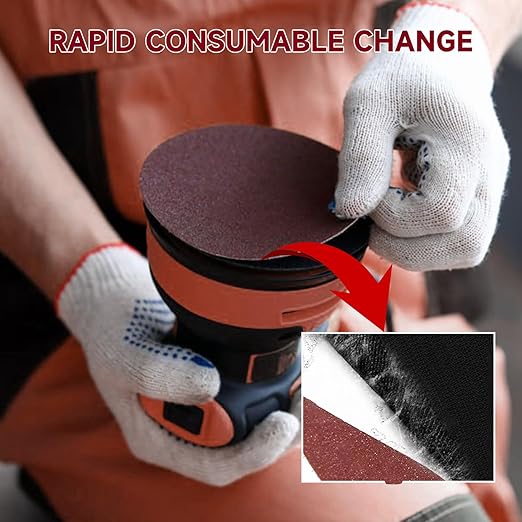 5 Inch 100 PCS Sanding Disc 1000 Grit,Hook and Loop Sanding Discs for Random Orbital Sander