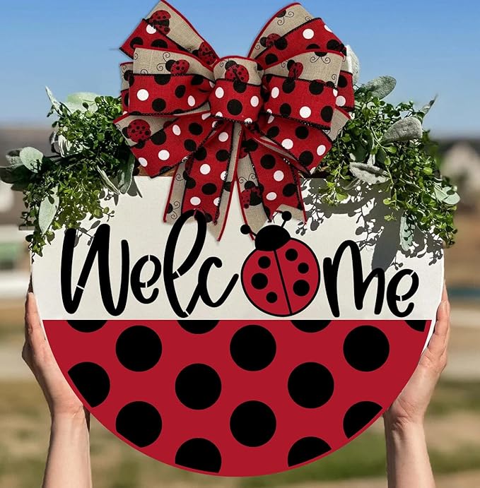 Welcome Stencils for Painting on Wood 12” Welcome Stencil for Wood Sign Hello Doormat Stencils Templates for Door Hanger Door Mat Fabrics