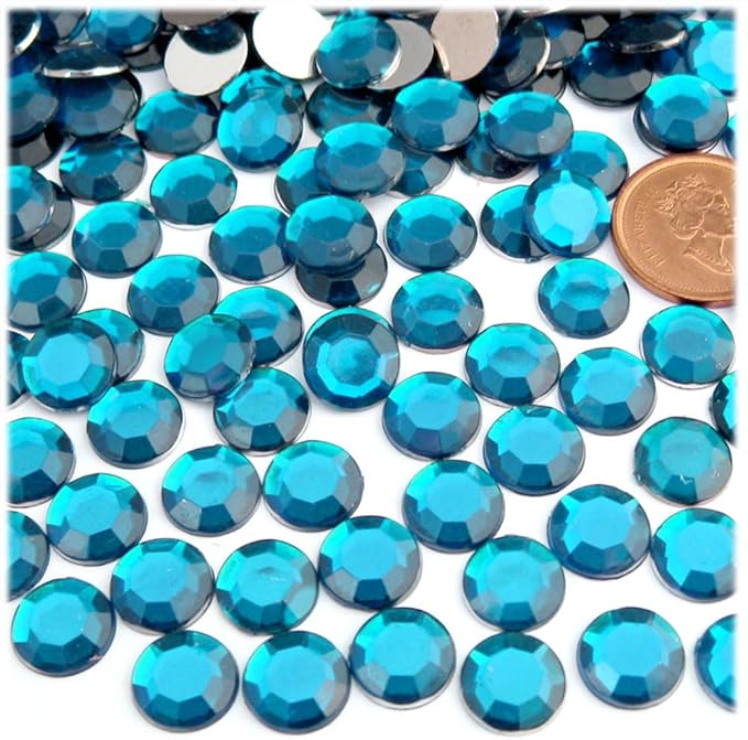The Crafts Outlet 144pc Rhinestones Round 10mm