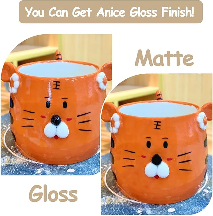 500ml Air Dry Clay Glaze, Clear Clay Varnish for Air Dry Clay Pottery, Waterproof and Scratch Resistant, Design for Air Dry Clay (Gloss Varnish)