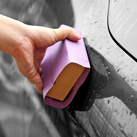 Sandpaper 1200 Grit 20 PCS, Wet Dry Sanding Sheets 9 x 11 Inch, Purple Alumina Abrasive Sand Paper for Wood, Metal, Drywall, Resin, Automotive Sanding, Polishing, Grinding, by POLIWELL