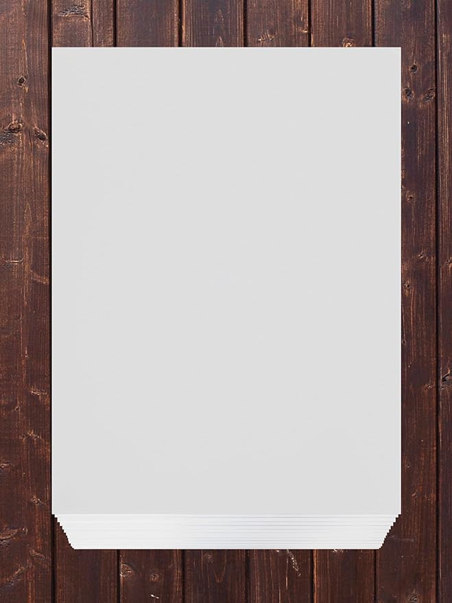 White Foam Board 22 x 28 x 1/8" (3mm) Inch, 15 Pack Acid-Free Foam Core Poster Board Sheets for Art, Crafts, Presentation, Vision Board, Signboard, and Party Decorations