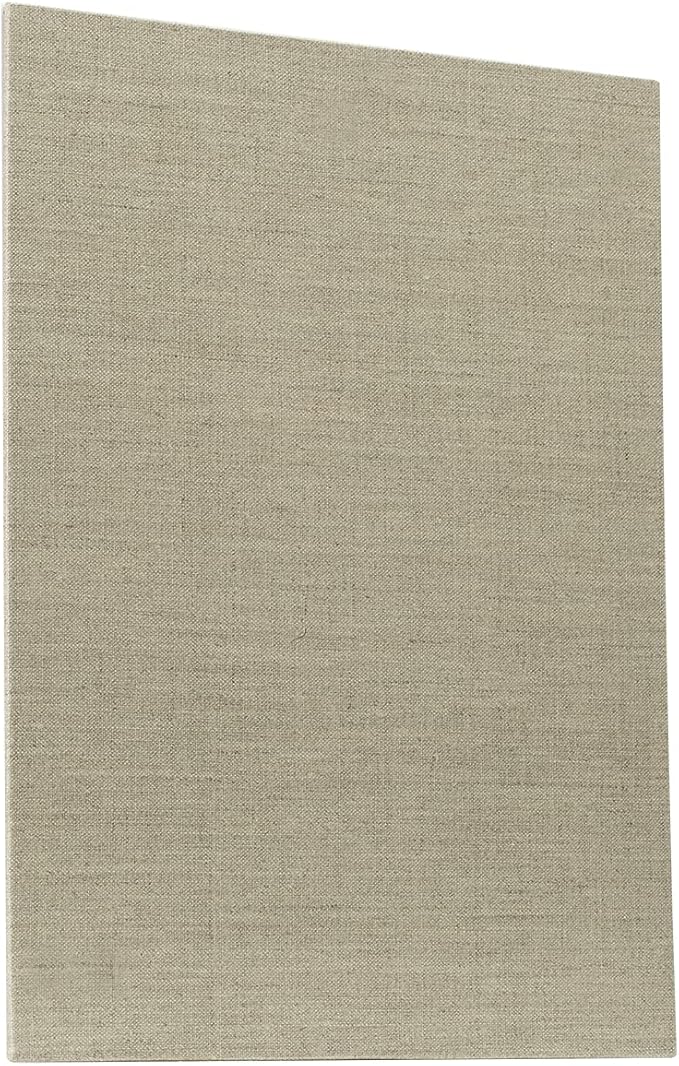 Senso Clear Primed Linen Panels - 11x14-3 Pack of Panels for Painting Oils, Acrylics, Pastels and More
