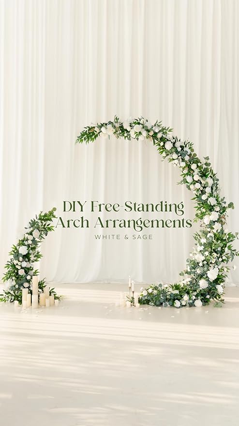 Ling's moment White Dahlia Foam Artificial Flowers Real Touch Faux Fake Flower for Home Decor Graduation Baby Shower Decorations Outdoors Party Favors Wedding Gifts Centerpieces Arrangements 25pcs