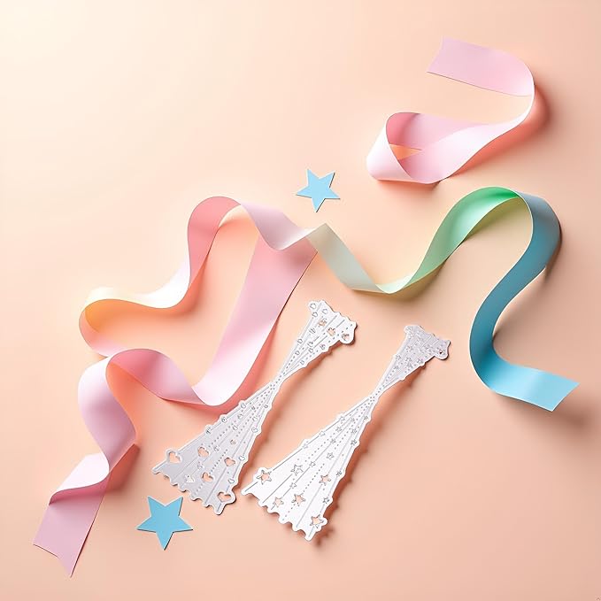 Heart Bubble Spotty Line Cutting Dies for Card Making DIY Scrapbooking Photo Album Decorative Embossing Paper TemplatedCraft Template for Paper Card Making Album Arts Supplies