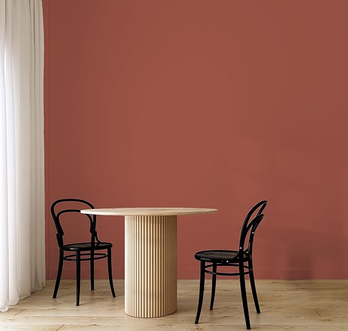 EVOLVE Paint & Primer: Environment-friendly, Eggshell with One-coat Coverage for Interior & Exterior surfaces (Red Clay, 1-Gallon)