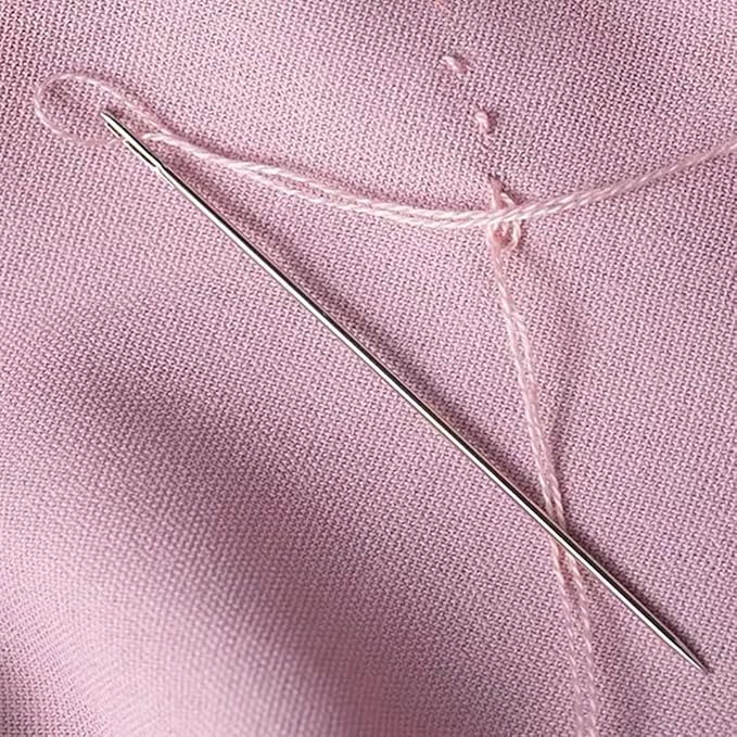 Marcobrothers 6" Professional Upholstery Large Eye Long Needle Easy to Thread,Used for Furniture Weaving Leather Hand Sewing. (6 inch)