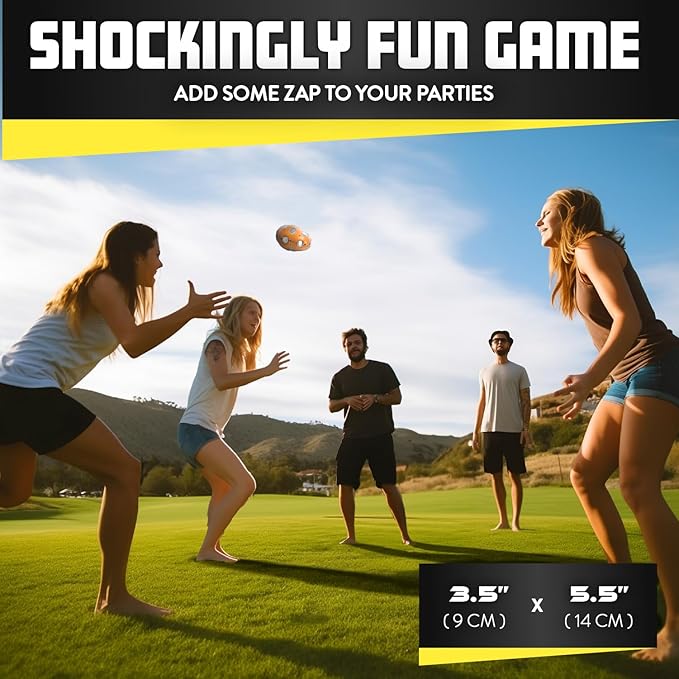 Lightning Reaction Shocktato Party Game - The Hilariously Funny Game of Shocking Potato - Gag Gifts and Stocking Stuffers for Teens