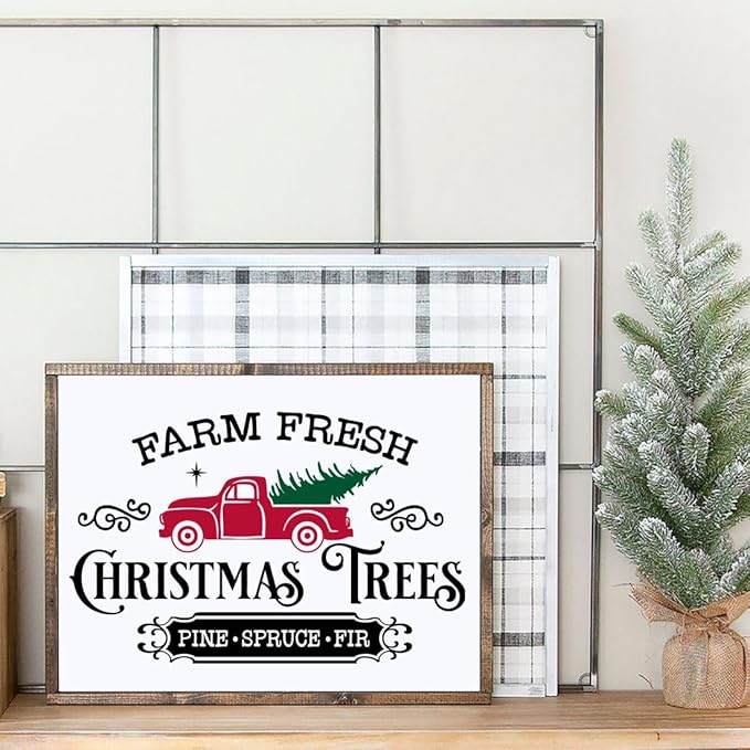 Christmas Stencils for Crafts Reusable A4 Christmas Stencil Holiday Stencils for Painting on Wood Fabrics Porch Hanger Decor