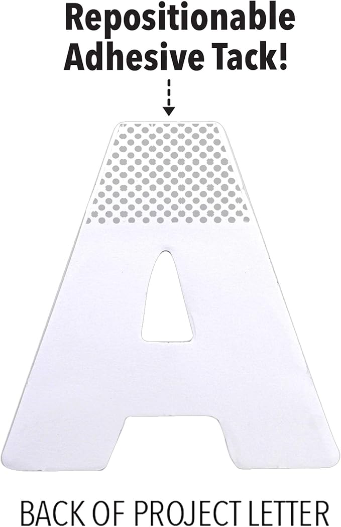 ArtSkills Poster Letters 4” Paper Letters for Poster Board Projects, Classroom Bulletin Boards, Sign Making Supplies,Classic Primary, 190 Pieces