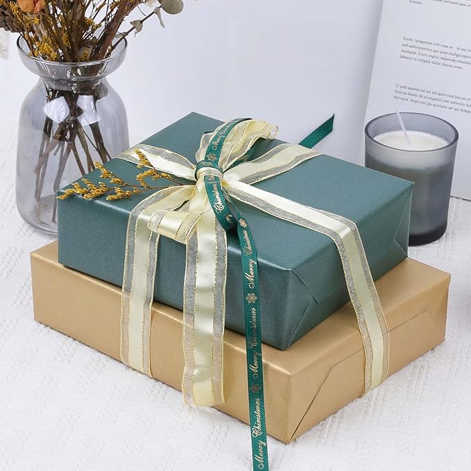 NESCCI Oversized Matte Wrapping Paper,Double Sided Solid Color Pearly-Lustre Paper,Gift Wrapping Paper,Perfect for Wedding,Valentine's Day,Birthday,Christmas,Baby Shower (30 Inches X 32.8 Feet)