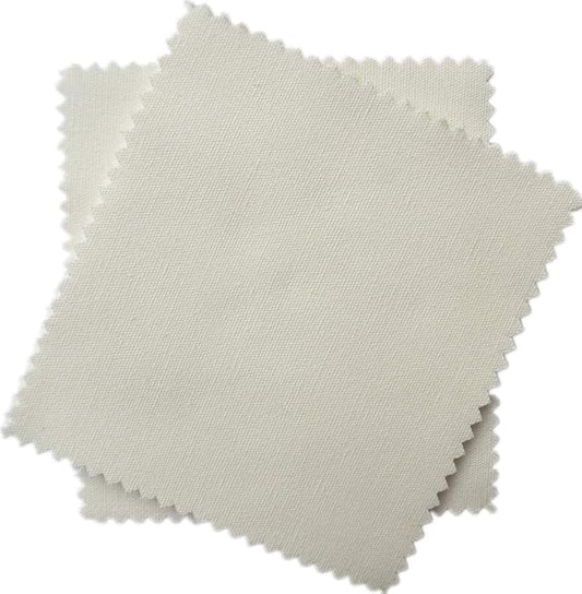 iNee Embroidery Fabric Squares Cotton, 10 Squares of 10 x 10-inch, Cream