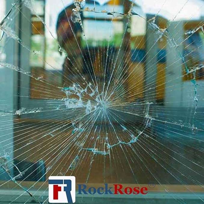 UV 99% VLT 50% Security and Safety 4 Mil Color Window Film Shatterproof Anti Shatter Tempered Glass Film for Home and Office Windows (VLT 50%, 24 in x 20 FT)