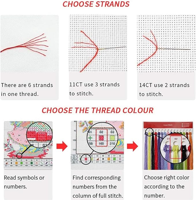 Dimxvean Stamped Cross Stitch Kits,Cross Stitch Kits for Adults Beginners,Embroidery Kits Full Range of Cross Stitch Stamped Kits Needlepoint Kits Cross Stitch Patterns-Lion Sunrise 16x20 inch