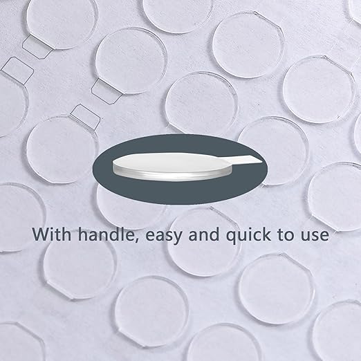 Adhesive Stick dots Two-Sided Sided Mounting Putty Stick Tack for Wall Hanging Crafts Balloons Festival Party Decorations,Clean Removable(0.4"*0.4"-600)