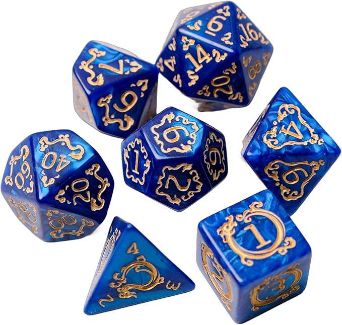 3D BEST Q Cthulhu DND D&D Dice Tower，3D Printed Compatible with Dungeons and Dragons, 28mm Miniature Wargaming, Tabletop RPGs, Wargame Scenery, Endless Deep Sea Series (Purple&Blue)